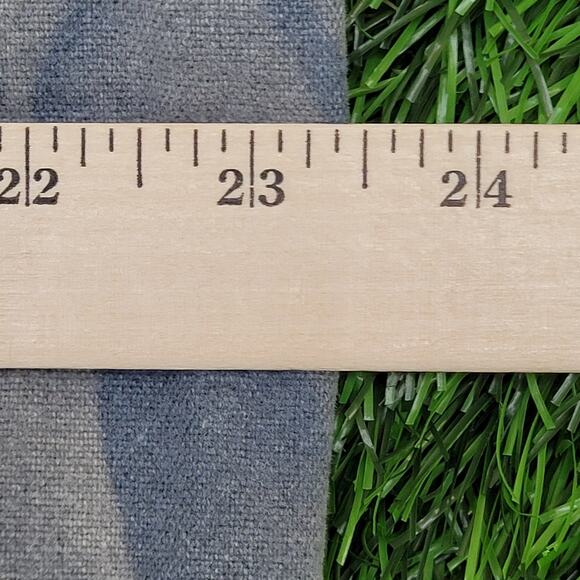 Vintage Winter-Run Button Shirt XL 23x27 Faded Blue Bleached - Picture 10 of 11